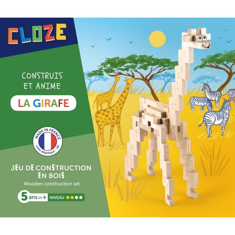 Kit de montage Girafe 44 pièces Kit de montage Girafe 44 pièces