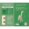 Kit de montage Girafe 44 pièces