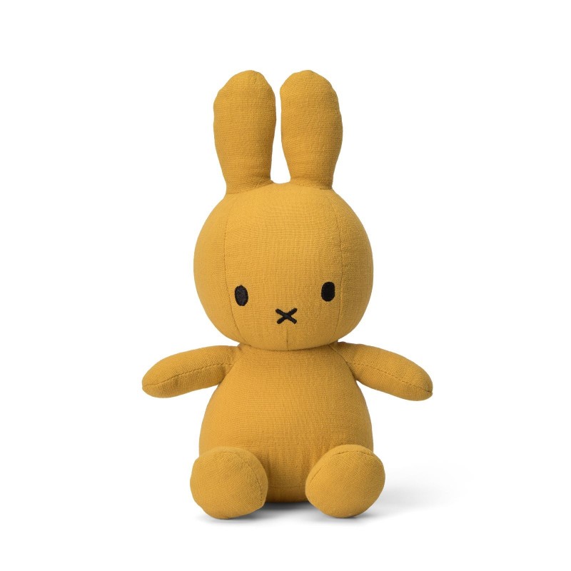 Petit lapin nijntje miffy mousseline jaune Petit lapin nijntje miffy mousseline jaune