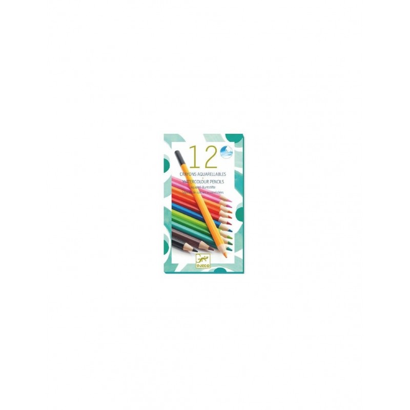 12 crayons aquarellables 12 crayons aquarellables