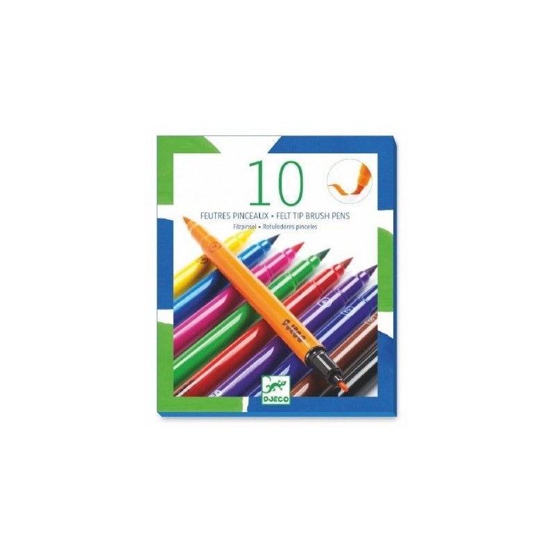 10 feutres pinceaux - classique 10 feutres pinceaux - classique