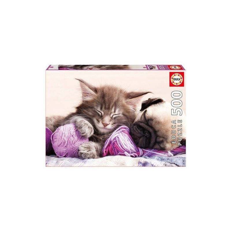 Puzzle 500 pièces - Compagnons de rêves Puzzle 500 pièces - Compagnons de rêves