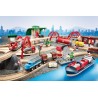 Circuit de chemin de fer deluxe 70 pièces