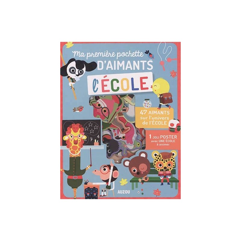 Ma première pochette d'aimants - L'école Ma première pochette d'aimants - L'école