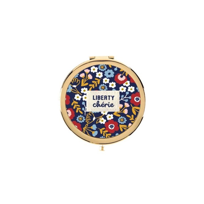 Miroir de poche LAURENCE Liberty hiver Miroir de poche LAURENCE Liberty hiver