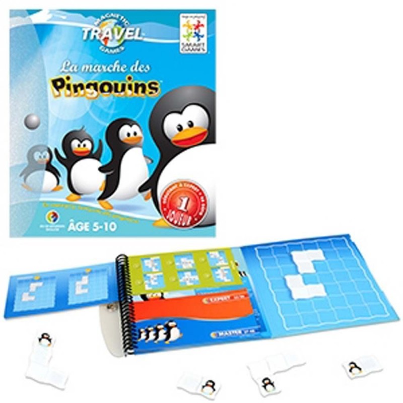 Jeu de voyage magnétique - La marche des pingouins Jeu de voyage magnétique - La marche des pingouins