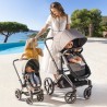 Mon grand poupon 36/42 cm - Landau 3 en 1 Priam Cybex