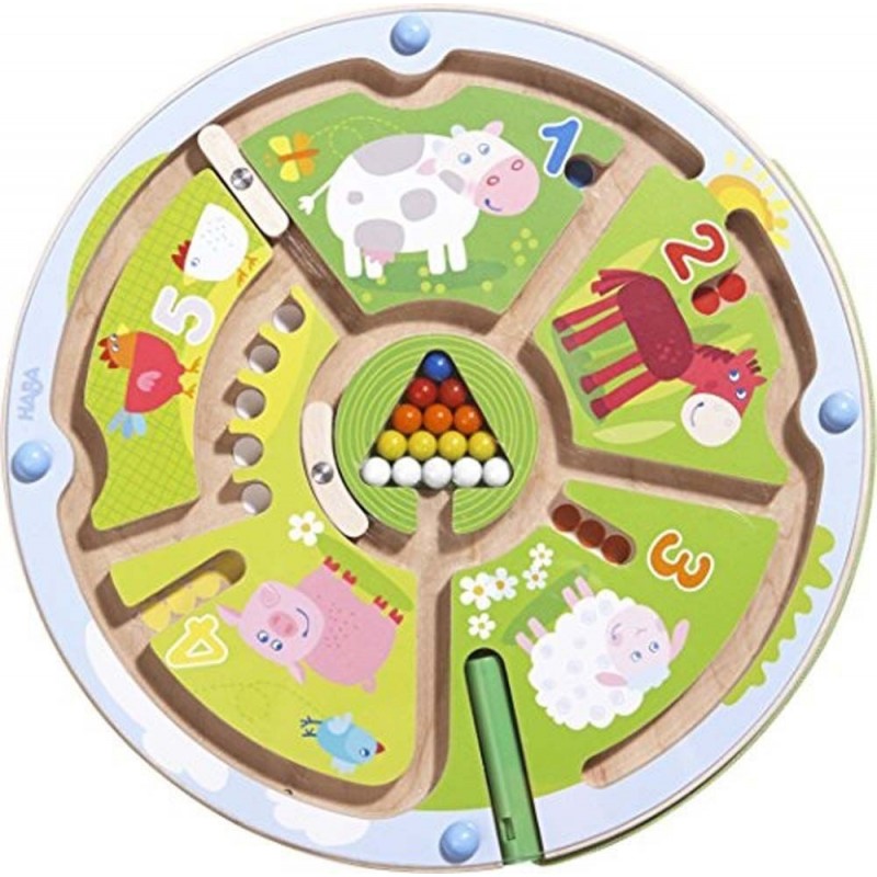 Jeu magnétique - Labyrinthe de chiffres Jeu magnétique - Labyrinthe de chiffres