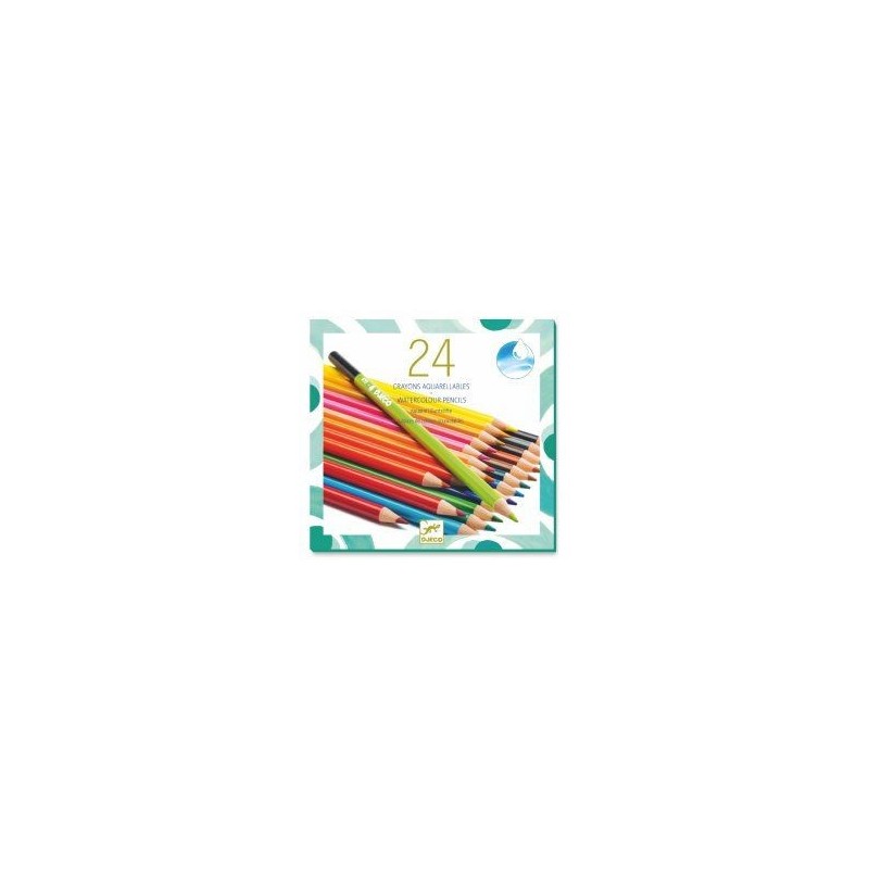24 crayons aquarellables 24 crayons aquarellables