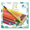24 crayons aquarellables