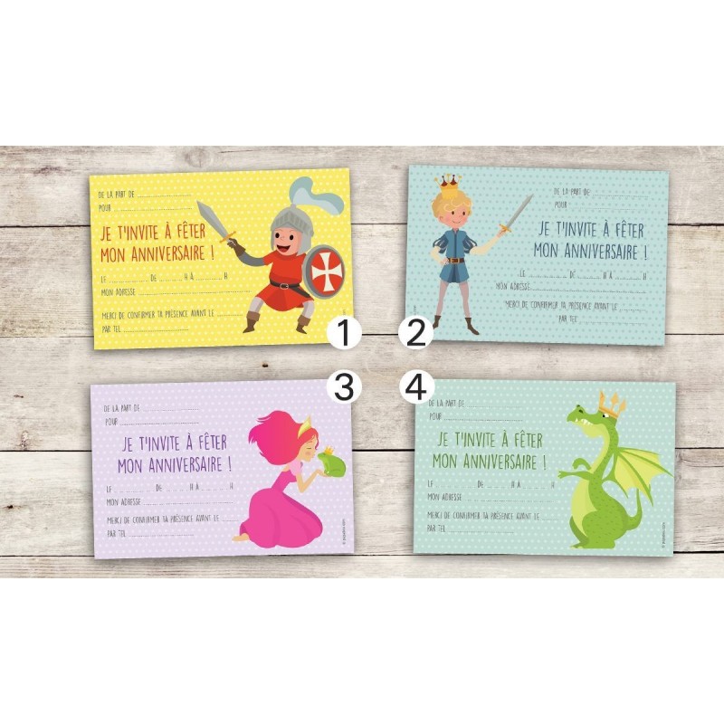 Invitation anniversaire Princesse et grenouille Invitation anniversaire Princesse et grenouille
