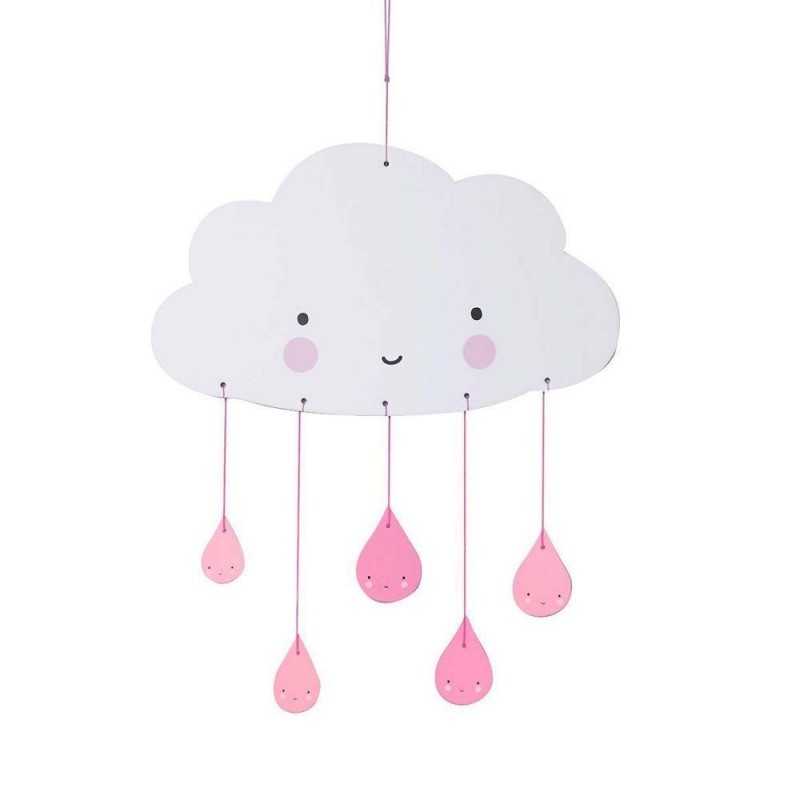 Mobile nuage rose Mobile nuage rose