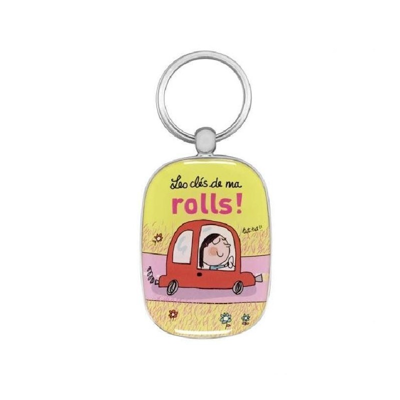 Porte-clés OPAT Rolls - jaune/rouge Porte-clés OPAT Rolls - jaune/rouge
