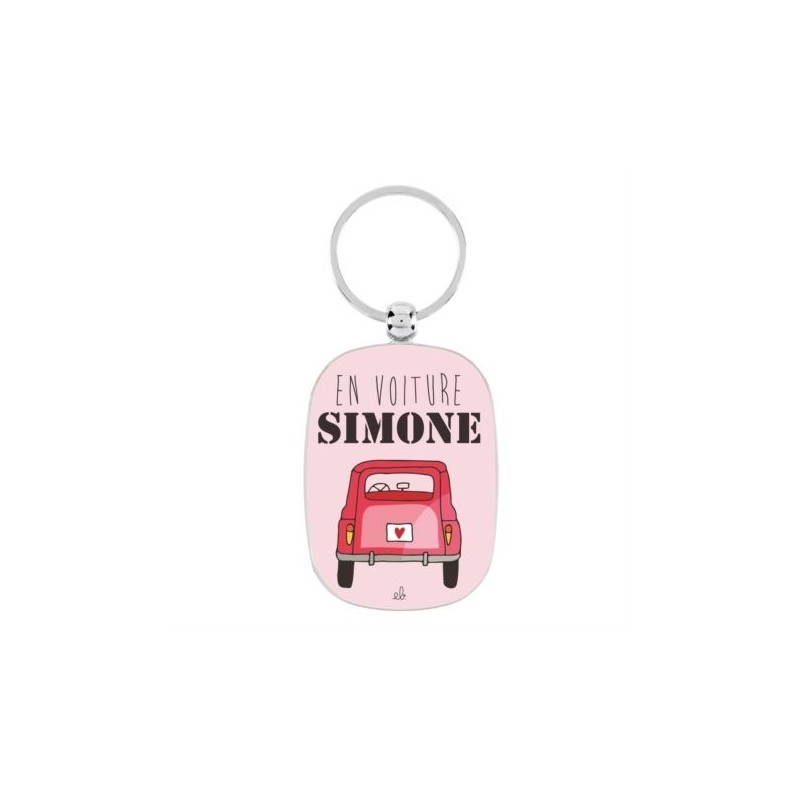 Porte-clés OPAT - En voiture Simone Porte-clés OPAT - En voiture Simone