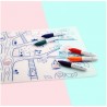 Set de table à colorier en silicone - Arbre magique