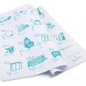 Set de table en silicone - Abécédaire illustré