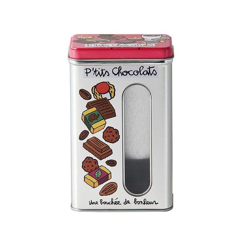 Boite à fenêtre Petits chocolats - Café Gourmands Boite à fenêtre Petits chocolats - Café Gourmands