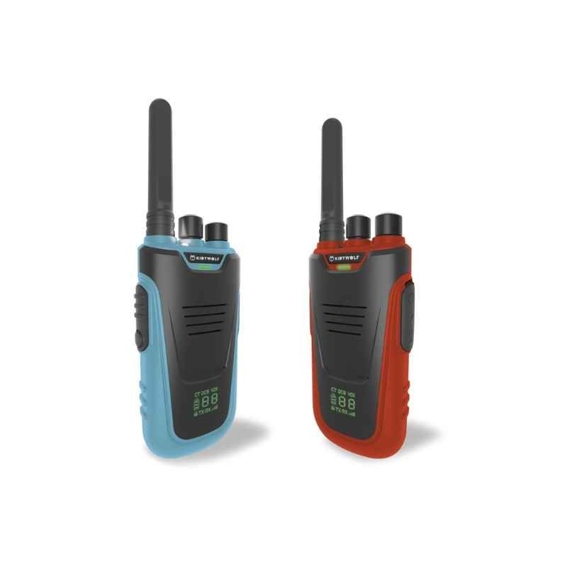 Kidytalk - Talkie-walkie bleu/rouge Kidytalk - Talkie-walkie bleu/rouge