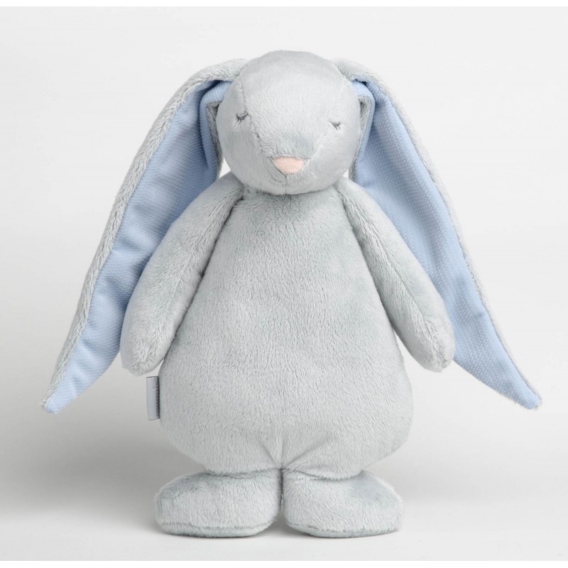 Moonie - Veilleuse lapin bruits blancs - Gris et bleu