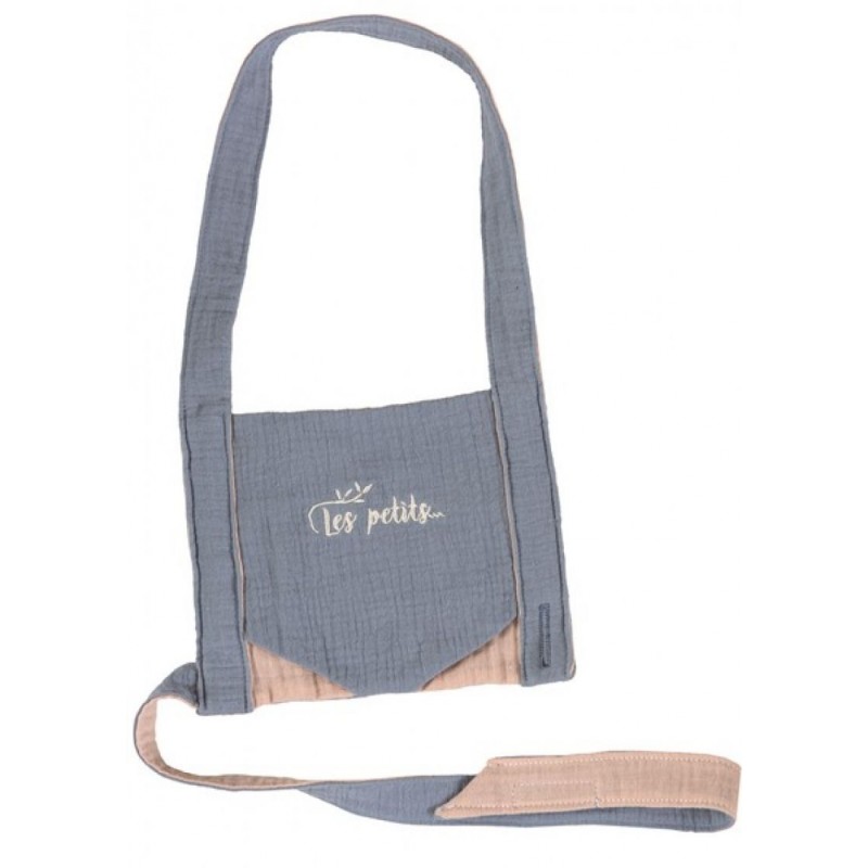 Porte-poupée bleu Porte-poupée bleu