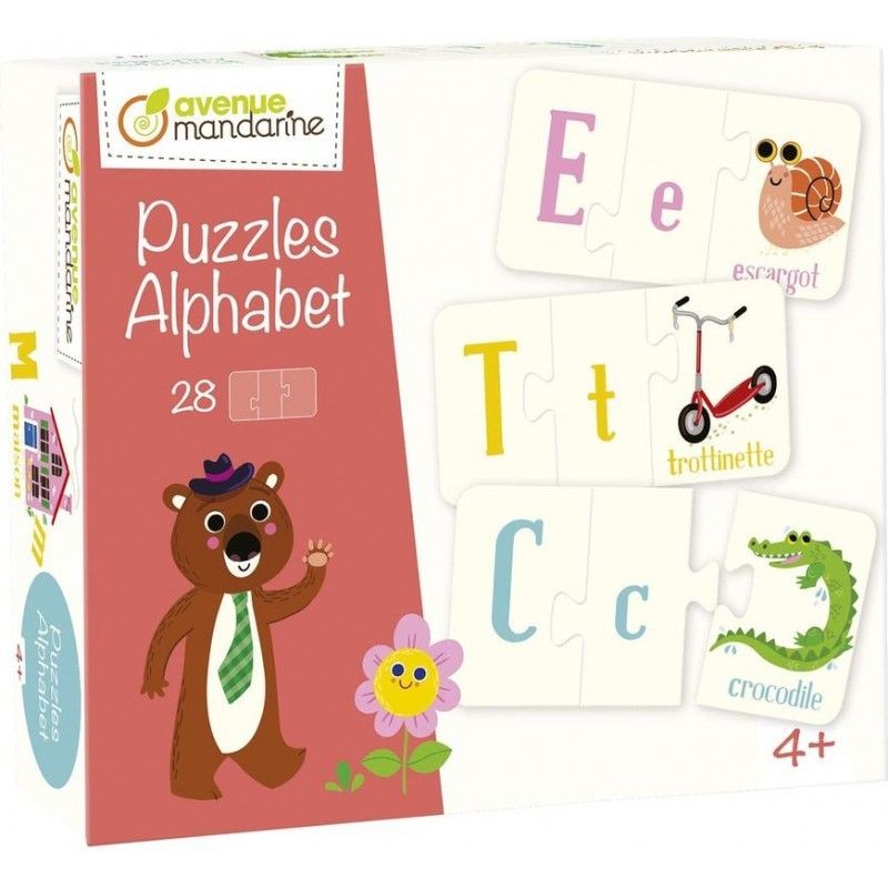 Puzzle alphabet Puzzle alphabet