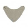 Lot de 3 bandanas en mousseline - Rouille, olive et blanc cassé