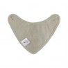 Lot de 3 bandanas en mousseline - Rouille, olive et blanc cassé