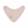Lot de 3 bandanas en mousseline - Rose poudré, blanc cassé et rouille