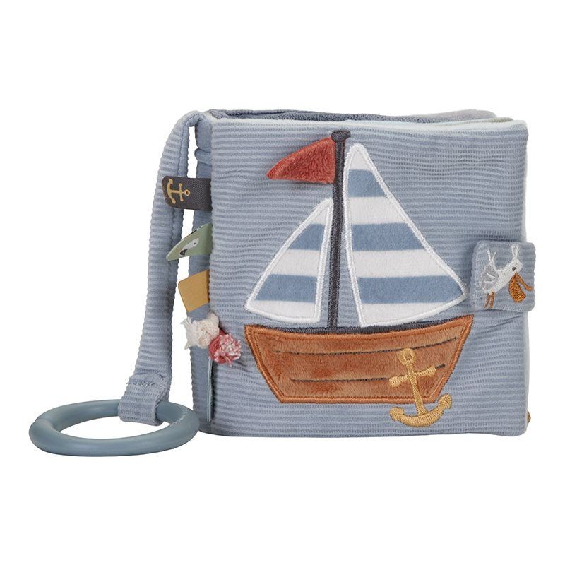 Little Dutch - Livre en tissu pour poussette Sailors Bay Little Dutch - Livre en tissu pour poussette Sailors Bay