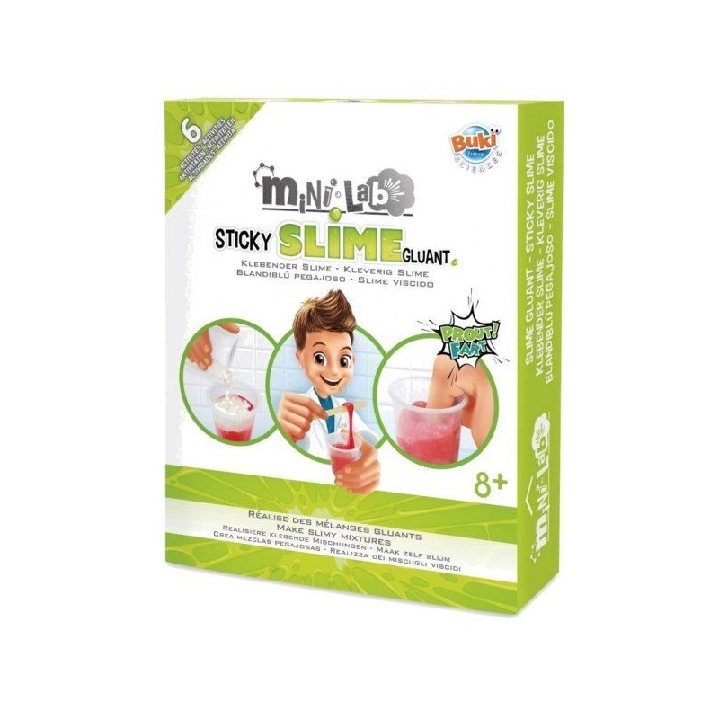 Mini Lab - Sticky slime gluant