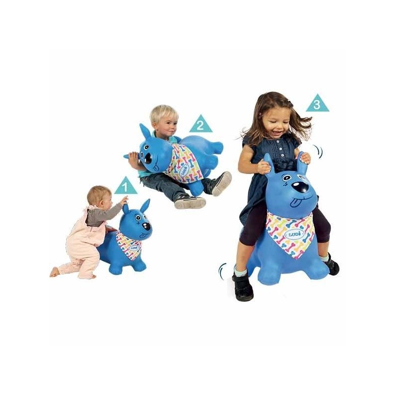 Ludi Mon chien sauteur (bleu) Ludi Mon chien sauteur (bleu)