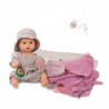Sleepy Aquini - poupon de bain avec baignoire souple et accessoires