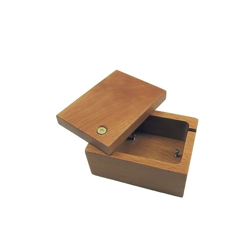 Boîte en bois pour manivelle Boîte en bois pour manivelle