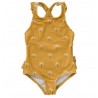Maillot de bain palmier ocre - 5-6 ans