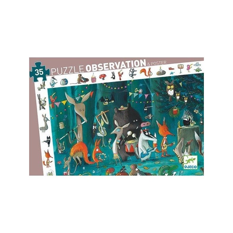 Puzzle observation 35 pcs - L'Orchestre Puzzle observation 35 pcs - L'Orchestre