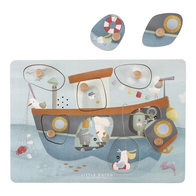 Little Dutch - Puzzle sonore Sailors Bay Little Dutch - Puzzle sonore Sailors Bay