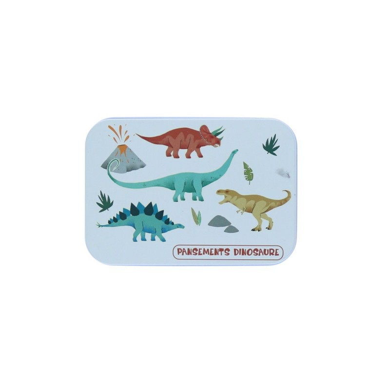 Boîte de pansements dinosaures Boîte de pansements dinosaures