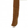Attache tétine Etoile - gaze de coton moutarde