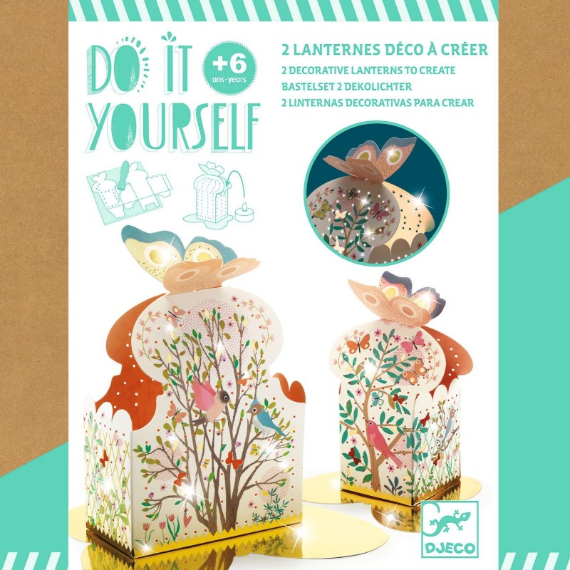 Lanternes déco à créer DIY - Clair-obscur Lanternes déco à créer DIY - Clair-obscur