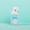Mini veilleuse canard blanc