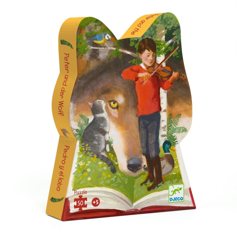 Puzzle silhouette - Pierre et le loup Puzzle silhouette - Pierre et le loup