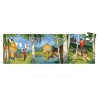 Puzzle silhouette - Pierre et le loup