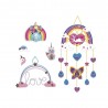 Coffret multiactivités - 6 décorations arc-en-ciel à créer