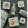 Set de 4 boîtes à tartines/goûter - Amis de la forêt
