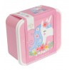 Set de 4 boîtes à tartines/goûter - Licorne