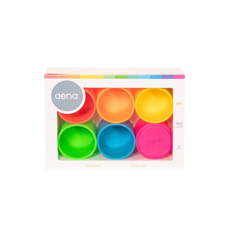 Dëna gobelets empilables - Neon Dëna gobelets empilables - Neon