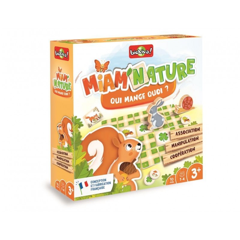 Miam'Nature - Qui mange quoi ? Miam'Nature - Qui mange quoi ?