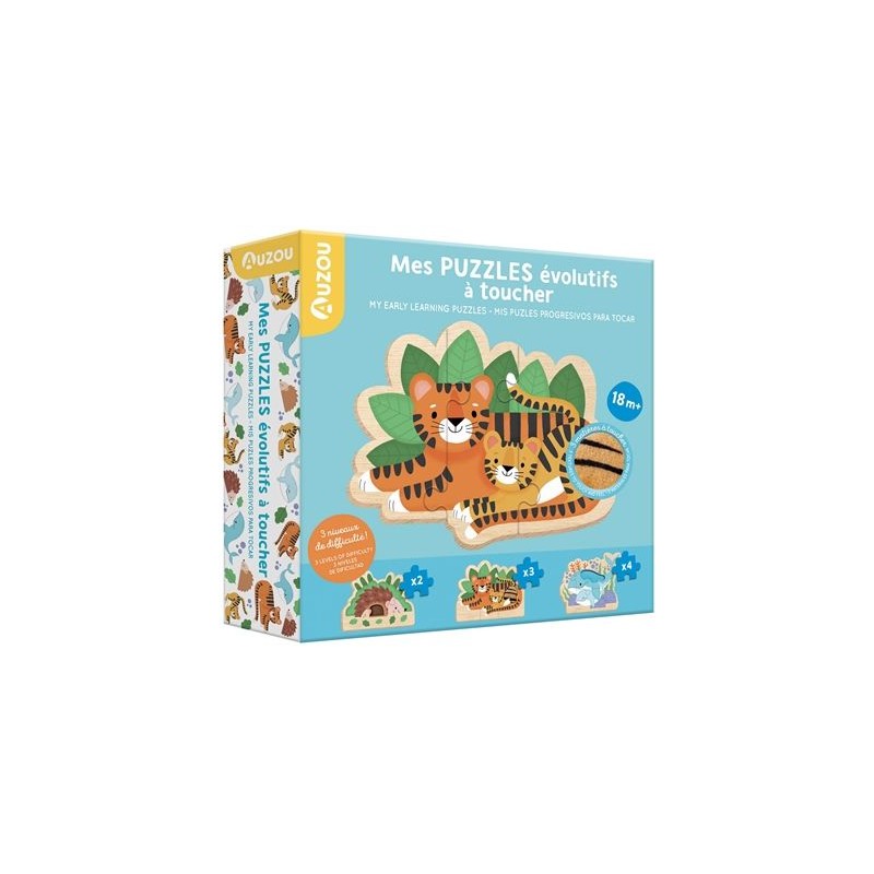 Mes puzzles évolutifs à toucher Mes puzzles évolutifs à toucher