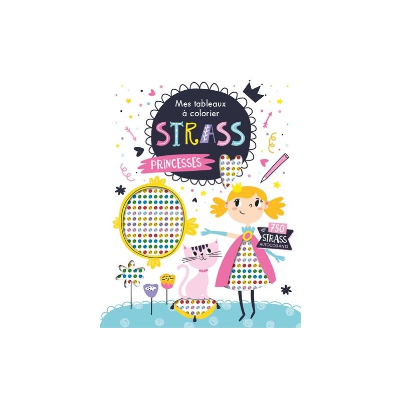 Fées et princesses : 750 strass autocollants Fées et princesses : 750 strass autocollants