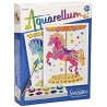 Aquarellum mini - Chevaux manège